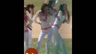 Fancam 100328 Sooyoung SNSD  GeePro Baseball Opening Game [upl. by Nonna]