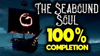 SEA BOUND SOUL 100 COMPLETION GUIDE  SEA OF THIEVES  Journal and artefact locations [upl. by Naud]