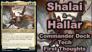 Shalai and Hallar Commander Deck Tech First Thoughts March of the Machines MOM 11 Counters Combo [upl. by Innavoeg]