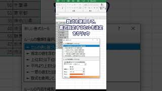 条件付き書式shorts [upl. by Aciemaj]