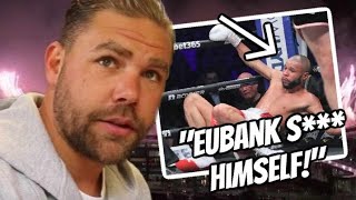 😮 BILLY JOE SAUNDERS GOES OFF ON CHRIS EUBANK JR [upl. by Ailicec]