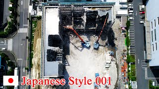 Demolition Work Japanese Style 001 解体工事 PV [upl. by Acir138]