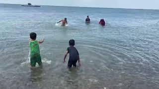 Swimming and playing on Olcott beach Lake Ontario [upl. by Tiram969]