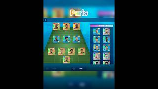 Paris team in DLS 24 ⚽️⚽️⚽️ [upl. by Yelsa]