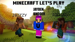 THE WATCHTOWER  MINECRAFT LETS PLAY EP 3 FT JBizzy and Fetching [upl. by Harness]