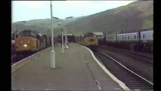 Class 37s  Fort William amp Mallaig  Summer 1986wmv [upl. by Asiel]