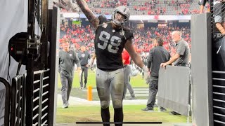 RAIDERS LEAVE FIELD AFTER CHIEFS LOSS HARD FOUGHT BATTLE WITH SUPER BOWL CHAMPS [upl. by Eneri]