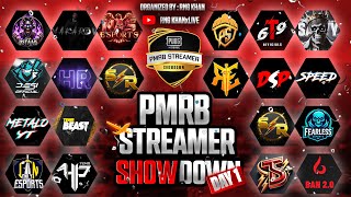 PMRB STREAMER SHOWDOWN DAY 1  TEAM SIR CYRO [upl. by Darce]