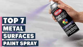 Top 7 Spray Paints for Metal Durable amp Versatile Choices [upl. by Iamhaj]