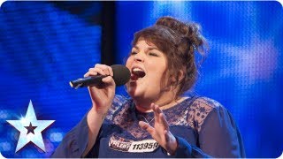 Rosie OSullivan singing Mans World  Week 5 Auditions  Britains Got Talent 2013 [upl. by Saire]