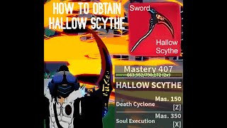 Best Hallow Scythe Tutorial [upl. by Celeski]