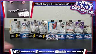 2023 Topps Luminaries 1  12 Box Case Pick Your Team 2724 [upl. by Soirtemed]