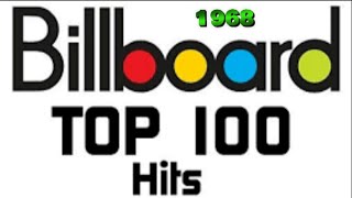 Billboards Top 100 Songs Of 1968 [upl. by Llenaej128]