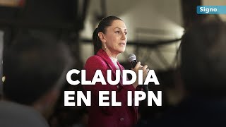 🔴 EN VIVO Claudia Sheinbaum Encuentro con la Comunidad del IPN [upl. by Zosi578]