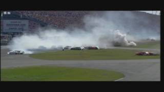 HD 2004 Daytona 500 Michael Waltrip Flip and Big One [upl. by Gladwin]