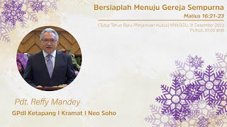 Ibadah Online Gereja Pantekosta di Indonesia  31 Desember 2023  GPdI Ketapang [upl. by Ringsmuth]