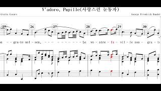 Vadoro Pupille사랑스런 눈동자  George Friedrich Handel [upl. by Buehrer]