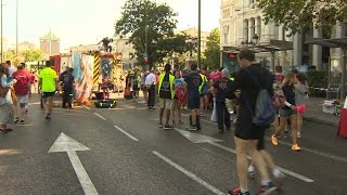 Fiesta solidaria de Bomberos Ayudan en Madrid [upl. by Gnilrac]