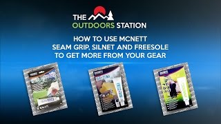 How to use McNett Seam Grip Silnet and Freesole to get more from your gear [upl. by Bailie]