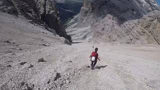 Ghiaione ferrata Olivieri Punta Anna Tofana di Rozes rifugii GiussaniDibona Cortina d’Ampezzo [upl. by Knoll]