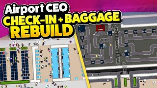 This CheckIn amp Baggage Upgrade took WAY TOO LONG in Airport CEO [upl. by Duval]