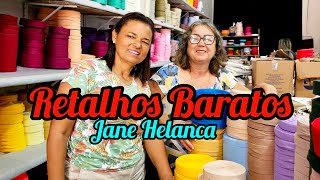 GRANDES PROMOÇÕES DE RETALHOS  JANE HELANCA [upl. by Ordep441]