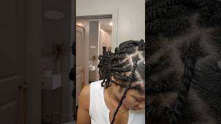 Super Easy Mini Twist wadded hair protectivestyles [upl. by Mccurdy]