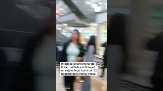 Presunto ataque feminicida en el centro comercial Santafé  El Espectador [upl. by Meri]