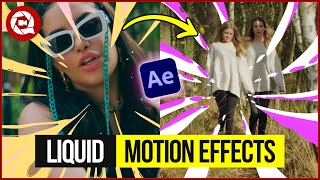 FAST amp EASY LIQUID SCRIBBLE ANIMATIONS In After Effects [upl. by Markson601]