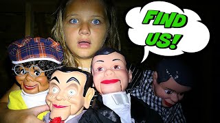 HIDE and Seek with Slappy and Slappys Family Slappy is Back Goosebumps in Real Life [upl. by Ashlan]