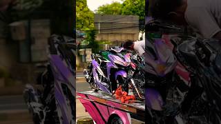 Modifikasi Honda Vario 125 x modifikasi aerox migos vario aerox cinematic [upl. by Kauslick]