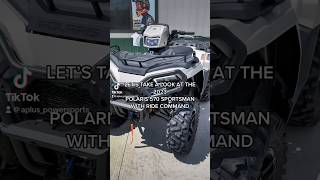 Check out the 2023 Polaris 570 Sportsman with Ride Command 🏁 polaris offroad polarissportsman [upl. by Mansoor]