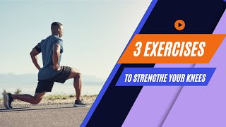 Three Knee Strengthening Exercises [upl. by Kinny]