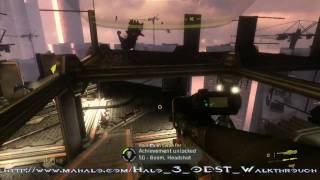 Halo 3 ODST Walkthrough  Romeo Mission 06 NMPD HQ Part 3 [upl. by Okin]