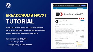 How to Add a Breadcrumb Trail in WordPress with Breadcrumb NavXT [upl. by Hairahs50]