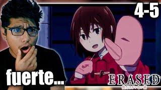 ESTO ES MUY FUERTE 💀  ERASED Cap 4 y 5 REACCIÓN [upl. by Nirroc]