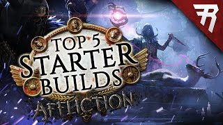 Path of Exile Top 5 Best League Starter Builds for Affliction PoE 323 [upl. by Ehsiom960]