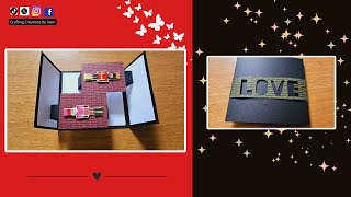 TUTO SCRAP DIY Carte POPUP pour coller des photos  crafting créations by Nam 💥🎁⚡😍 diy 2024 [upl. by Brittan]