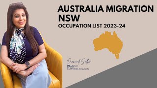 Australia Migration NSW Occupation List 202324 [upl. by Lodhia640]