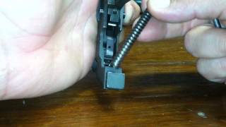 M1 Carbine Hammer Spring amp Plunger InstallationAssembly [upl. by Ahtekal363]