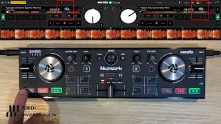 淘兒音樂 Numark DJ2GO2 Touch DJ控制器操作說明 [upl. by Nnomae]