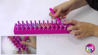 Catenella tutorial braccialetto Elasticolor [upl. by Nadeen]