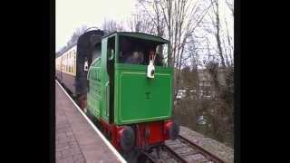 Steam Ivor the Engine  Cholsey during Reading blockade April 2015 [upl. by Junno]