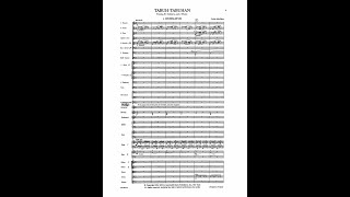 Colin McPhee  TabuhTabuhan toccata for orchestra and 2 pianos Score Video [upl. by Roxie673]