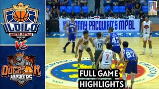 MPBL HIGHLIGHTS  QUEZON HUSKERS vs ILOILO UNITED ROYALS  JUNE 25 2024 mpbl mpblhighlights [upl. by Reifel568]