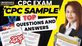 CPC Sample Questions and Answers [upl. by Jerusalem]