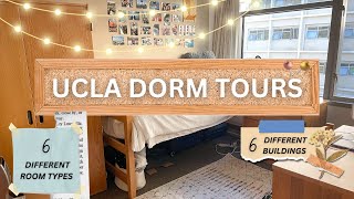 UCLA Dorm Tours 6 Rooms and Buildings [upl. by Neeron]