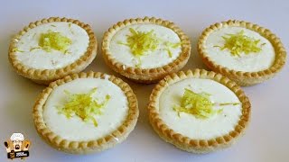 3 INGREDIENT LEMON TARTS [upl. by Airtina]