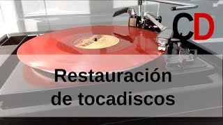 Restauración completa de tornamesa [upl. by Aisemaj106]