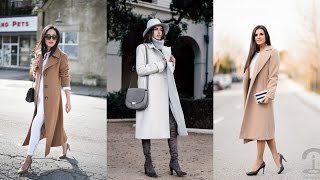 17 Outstanding Ideas of How to Wear Long Coats This Winter [upl. by Nnylasor]